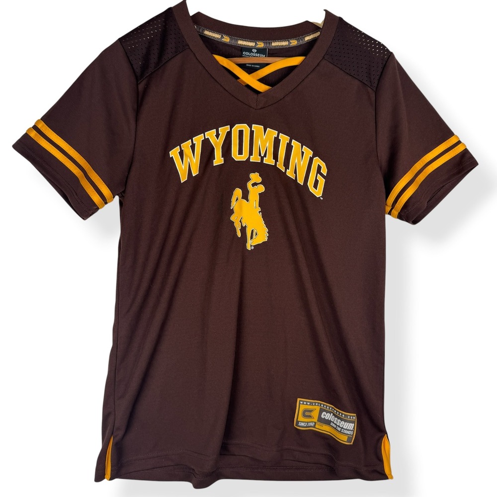 Wyoming Cowboys Football Jersey Womens Size Medium Sporty Collegiate Sportswear